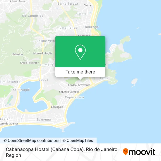 Cabanacopa Hostel (Cabana Copa) map