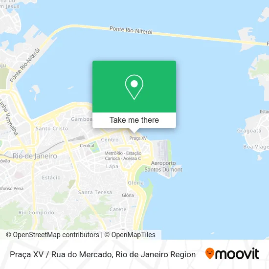 Praça XV / Rua do Mercado map
