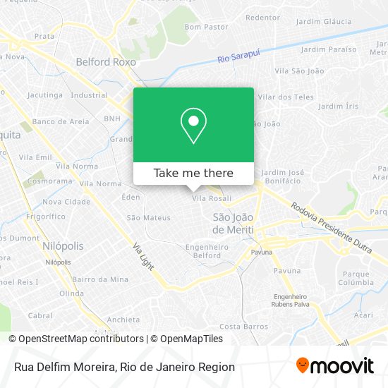 Rua Delfim Moreira map
