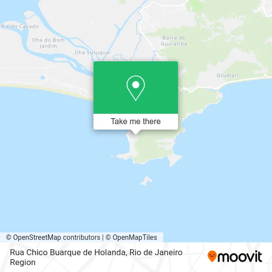 Rua Chico Buarque de Holanda map