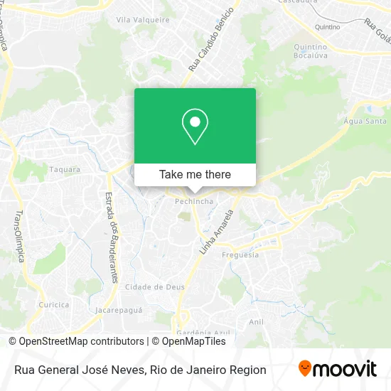 Rua General José Neves map