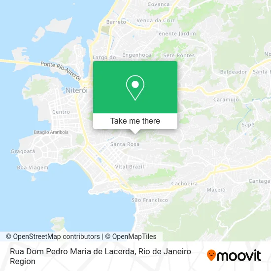 Rua Dom Pedro Maria de Lacerda map