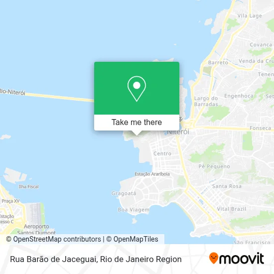 Rua Barão de Jaceguai map