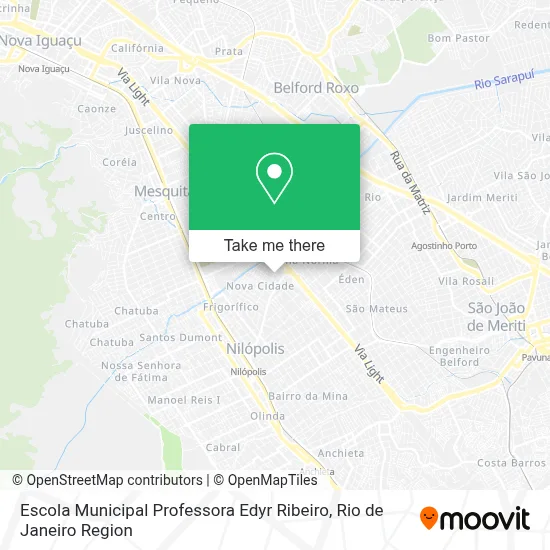Escola Municipal Professora Edyr Ribeiro map