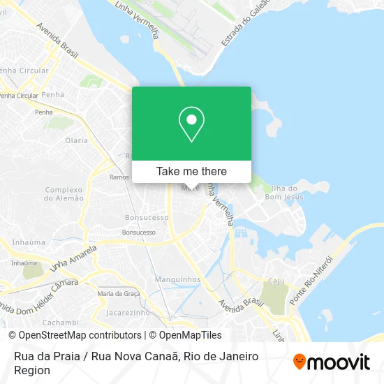 Rua da Praia / Rua Nova Canaã map
