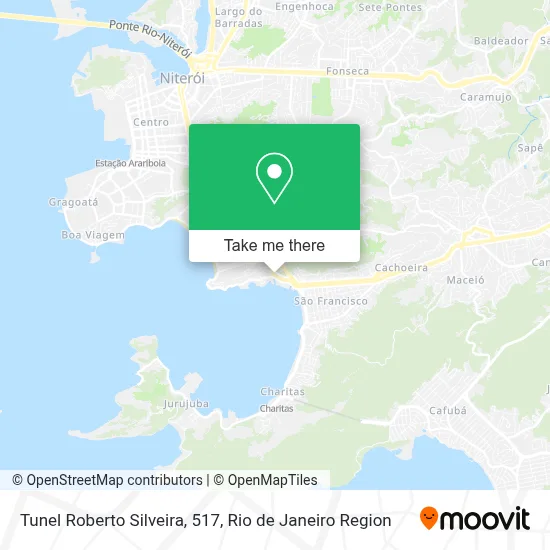 Tunel Roberto Silveira, 517 map