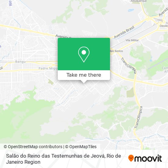 Salão do Reino das Testemunhas de Jeová map