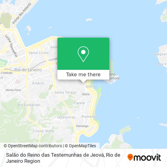 Salão do Reino das Testemunhas de Jeová map