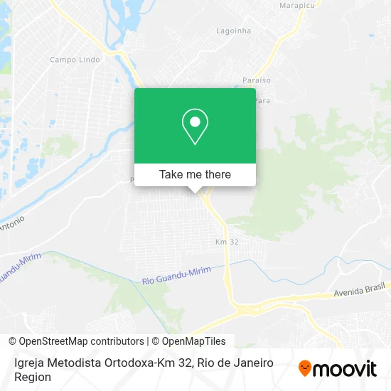 Igreja Metodista Ortodoxa-Km 32 map