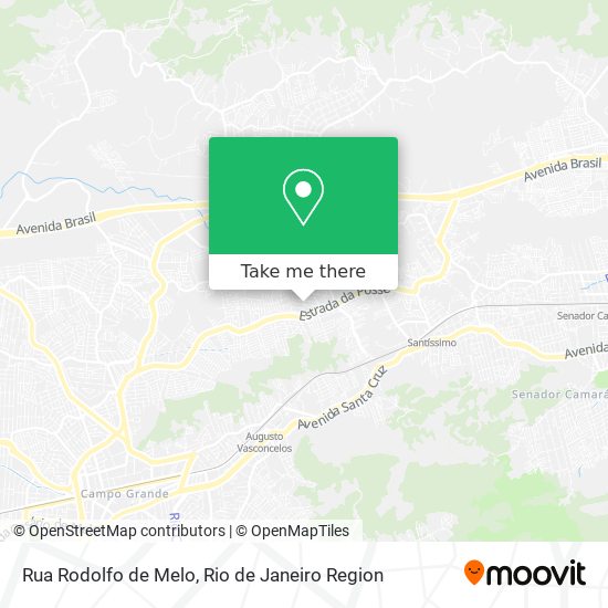 Rua Rodolfo de Melo map