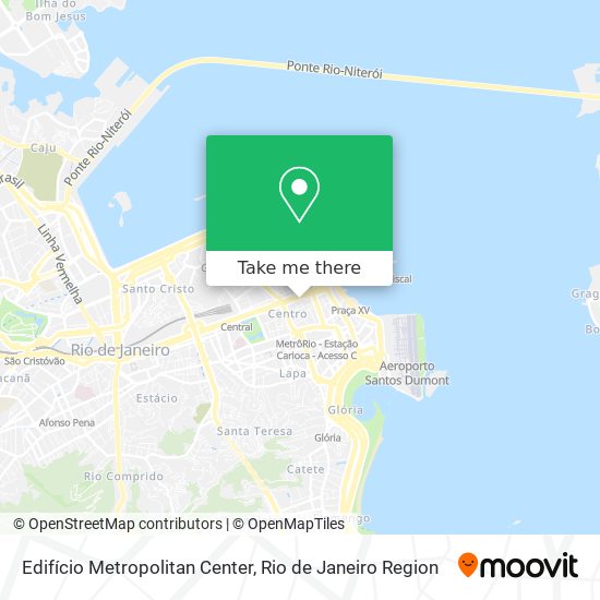 Edifício Metropolitan Center map