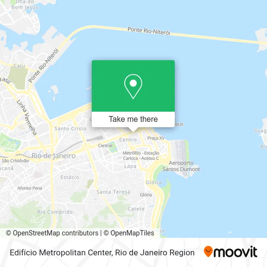 Edifício Metropolitan Center map