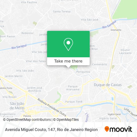 Avenida Miguel Couto, 147 map