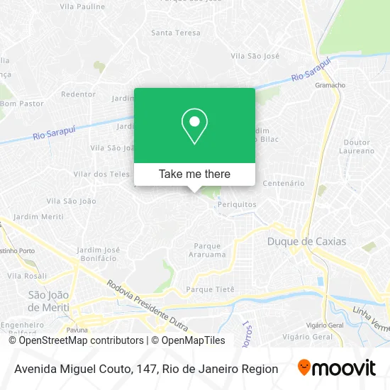 Avenida Miguel Couto, 147 map