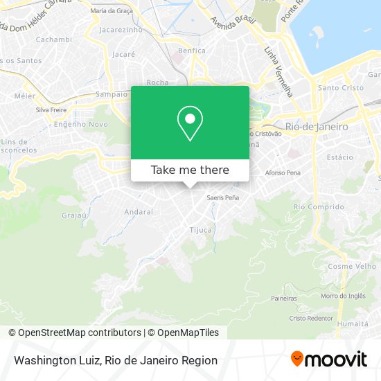 Mapa Washington Luiz