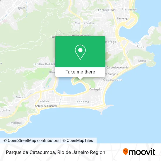 Parque da Catacumba map