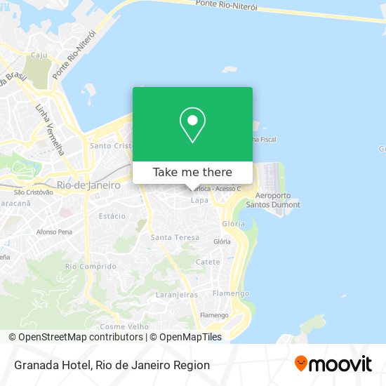 Granada Hotel map