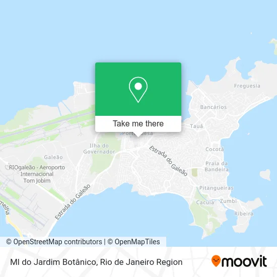 Ml do Jardim Botânico map