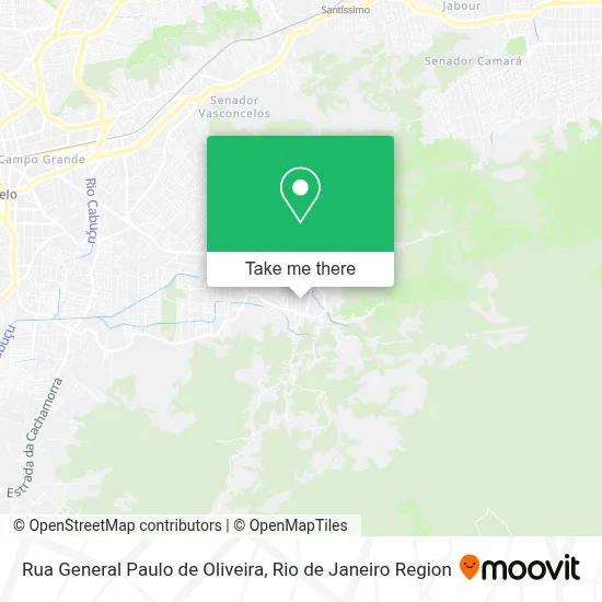 Rua General Paulo de Oliveira map