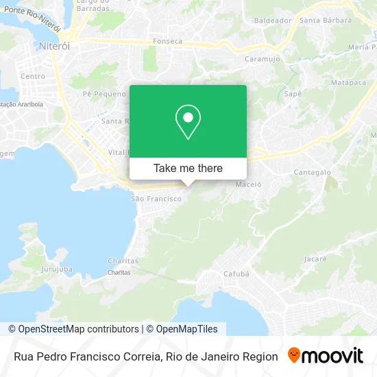 Rua Pedro Francisco Correia map