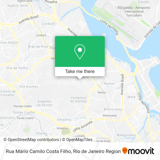 Rua Mário Camilo Costa Filho map