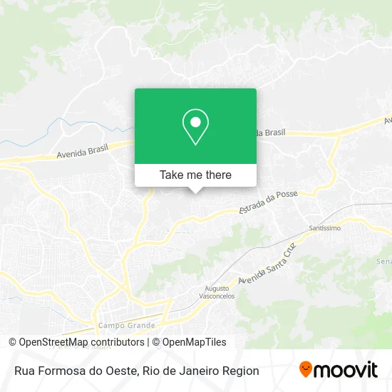 Rua Formosa do Oeste map