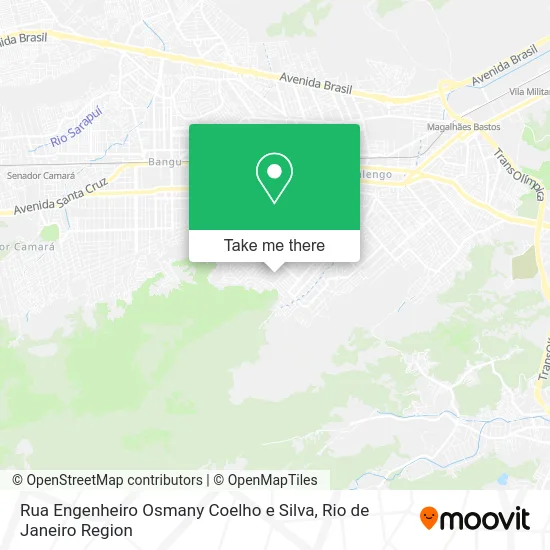 Rua Engenheiro Osmany Coelho e Silva map