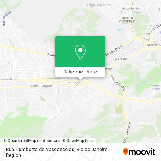 Rua Humberto de Vasconcelos map