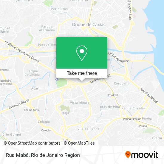 Rua Mabá map