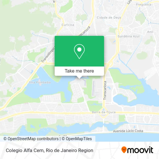 Colegio Alfa Cem map