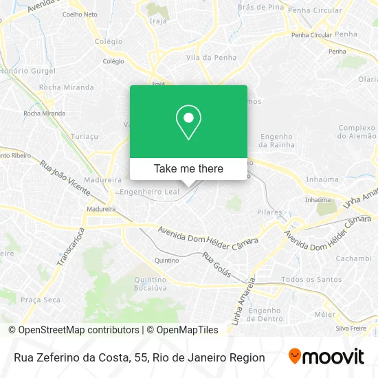 Rua Zeferino da Costa, 55 map