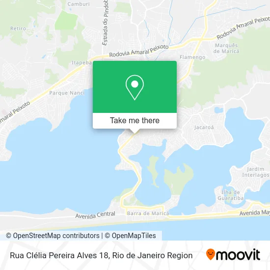 Rua Clélia Pereira Alves 18 map