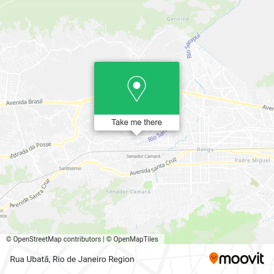 Rua Ubatã map