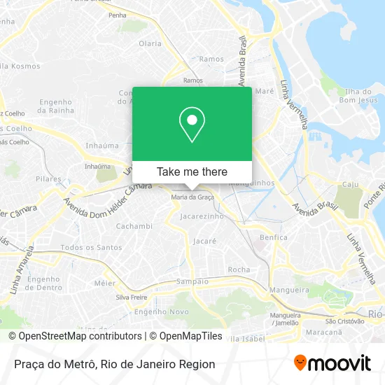 Praça do Metrô map