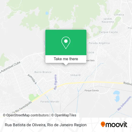 Rua Batista de Oliveira map