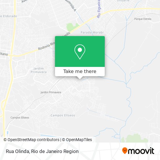 Rua Olinda map