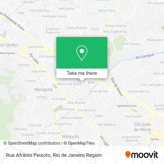 Rua Afrânio Peixoto map