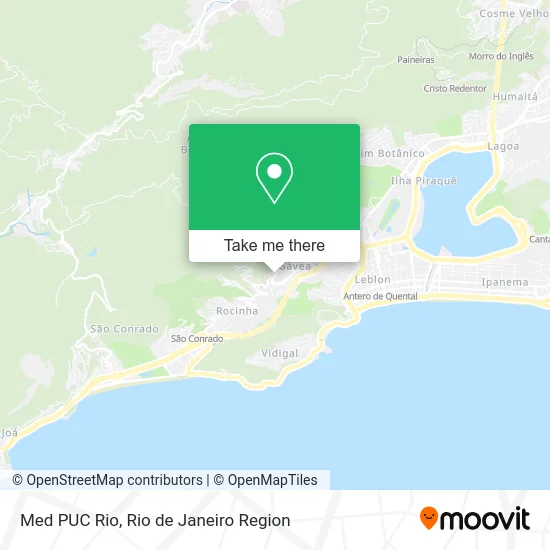 Med PUC Rio map