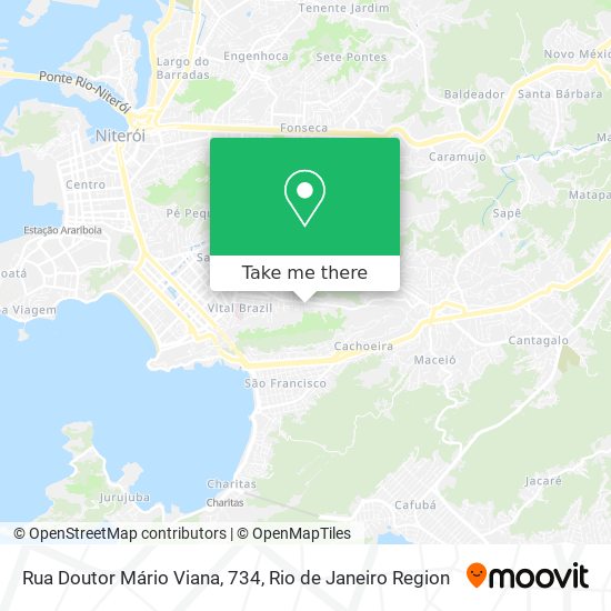Mapa Rua Doutor Mário Viana, 734