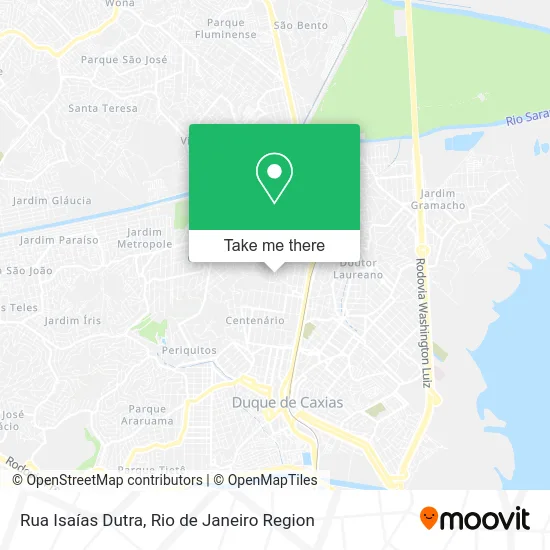 Rua Isaías Dutra map