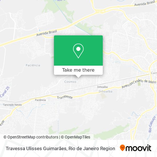 Travessa Ulisses Guimarães map