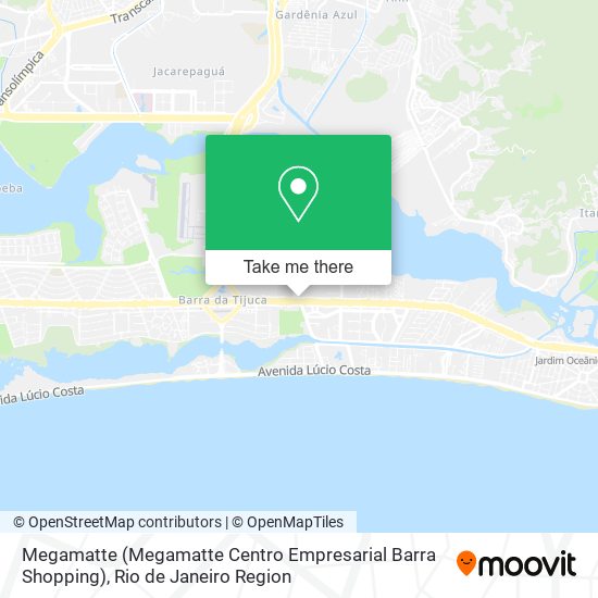 Megamatte (Megamatte Centro Empresarial Barra Shopping) map