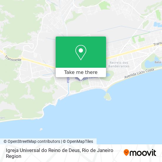 Igreja Universal do Reino de Deus map