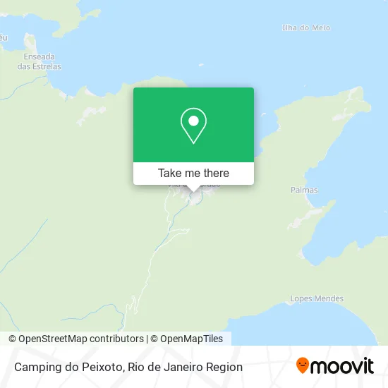 Camping do Peixoto map