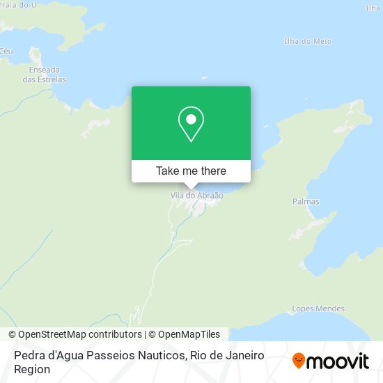 Pedra d'Agua Passeios Nauticos map
