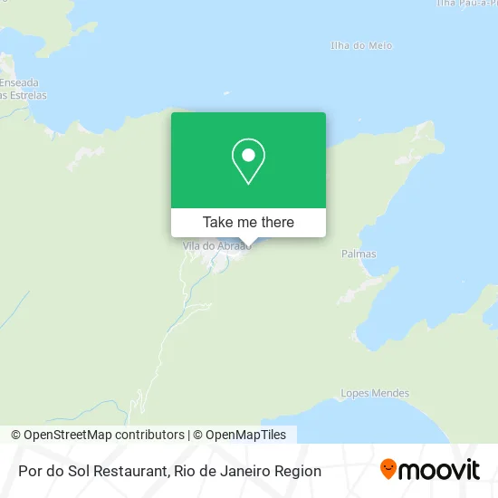 Por do Sol Restaurant map