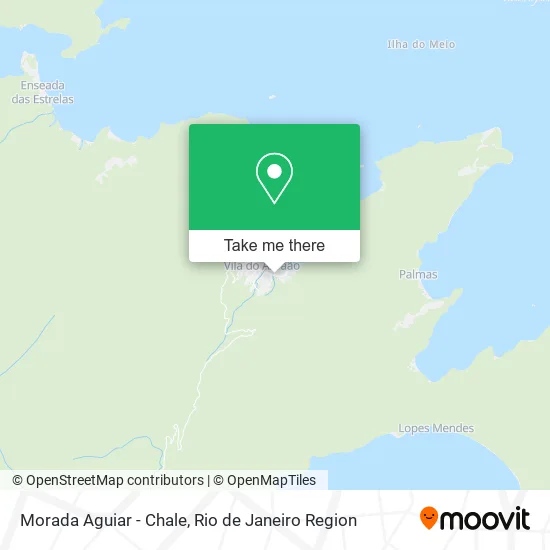 Morada Aguiar - Chale map