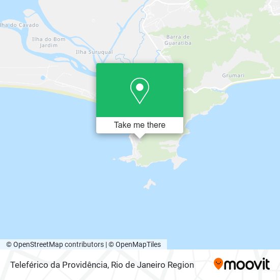Teleférico da Providência map