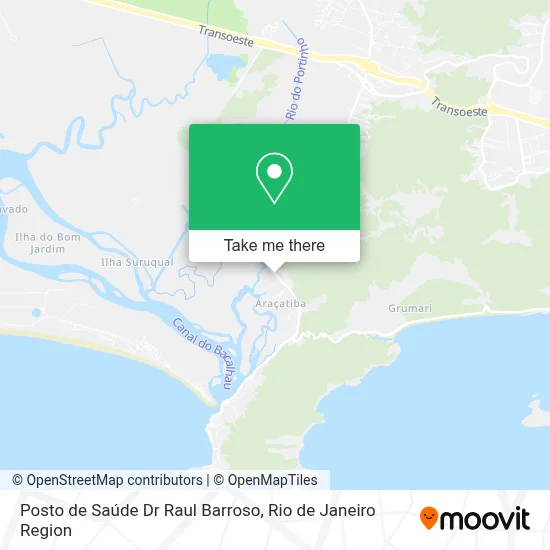 Posto de Saúde Dr Raul Barroso map