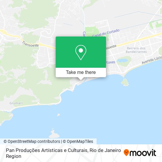 Pan Produções Artísticas e Culturais map
